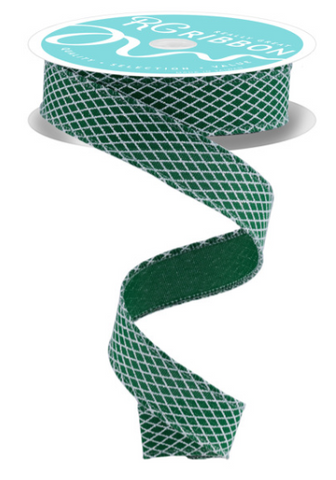 MINI HARLEQUIN - EMERALD/WHITE