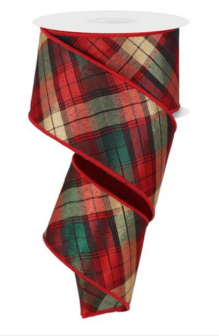 MET PLAID/DIAGONAL FUSED BACK