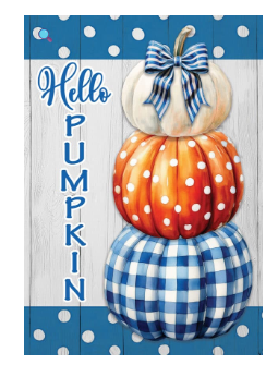 Gingham Pumpkin Stack Collection