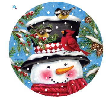 Snowman & Birds Collection