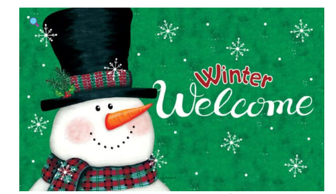 Snowman on Green Collection