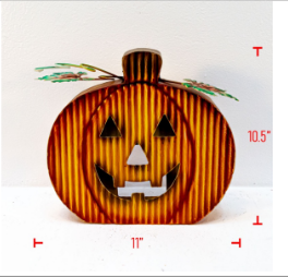 Metal Jack O Lantern