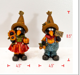 Crows with Hat