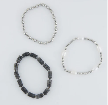 Pearl Bracelet Set