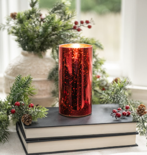 Mercury Glass 3D Flame Candle (3 colors)