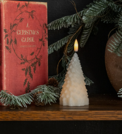 3D Flame Fir Tree Candle