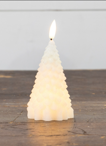 3D Flame Fir Tree Candle