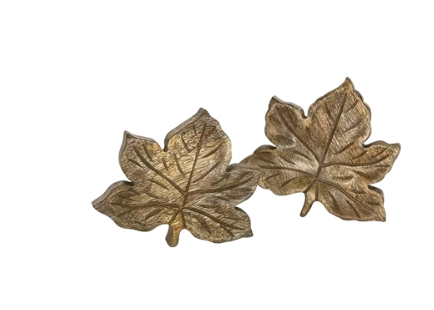Wooden Maple Leaf Block