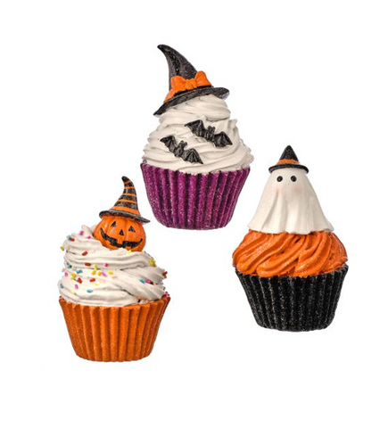 RESIN HALLOWEEN CUPCAKE