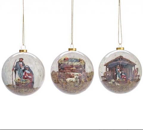 3" Divine Impressions Ornament