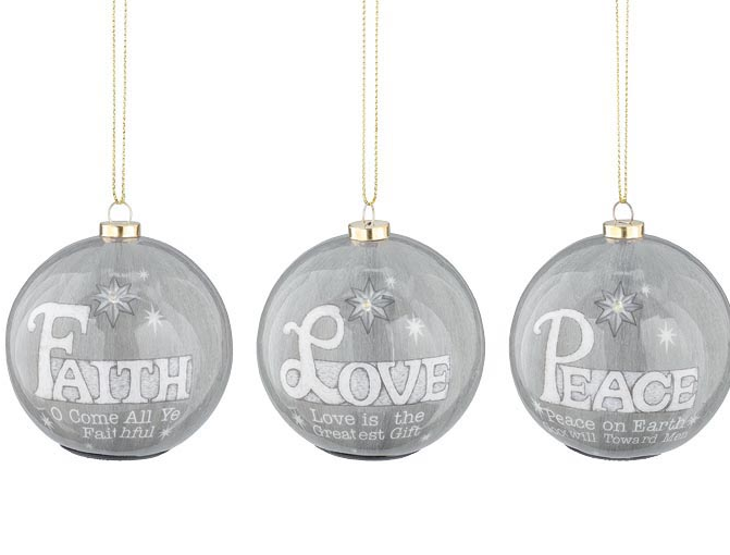 Holiest Night Message Ornament