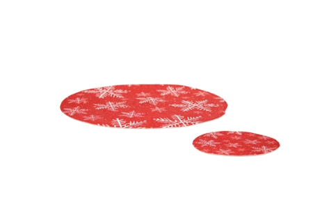 Red Snowflake Collection