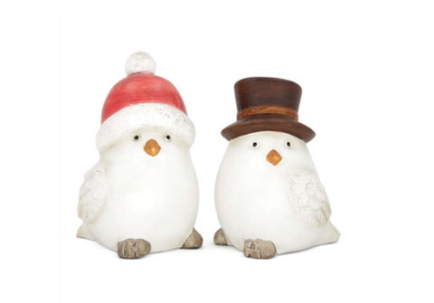 Resin Red Hat/Top Hat Bird