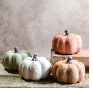 Fall Ceramic Pumpkin
