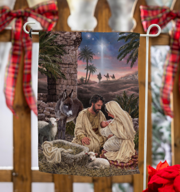 Brilliant Nativity Suede Garden