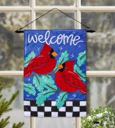 Welcome Winter Friends Applique