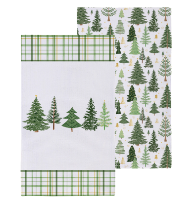 Shades of Green Tree Quick Dry