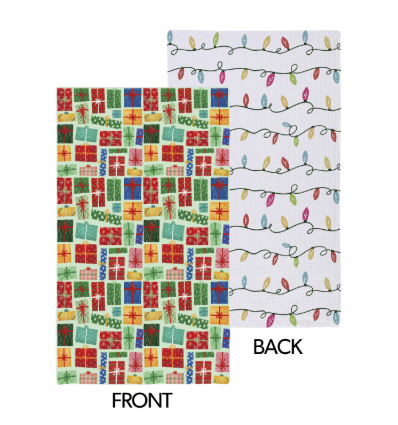 Christmas Present/Lights Quick Dry Towel