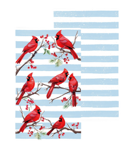 Holiday Poinsettia Kitchen Towel