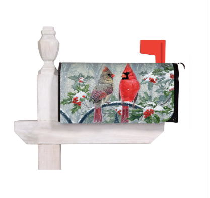 Winter Peace Mailbox Cover