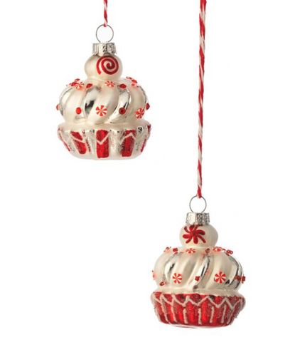 SUGAR/SPICE CUPCAKE ORNAMENT