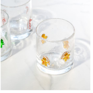 CLEAR DRINKING GLASS