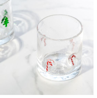 CLEAR DRINKING GLASS