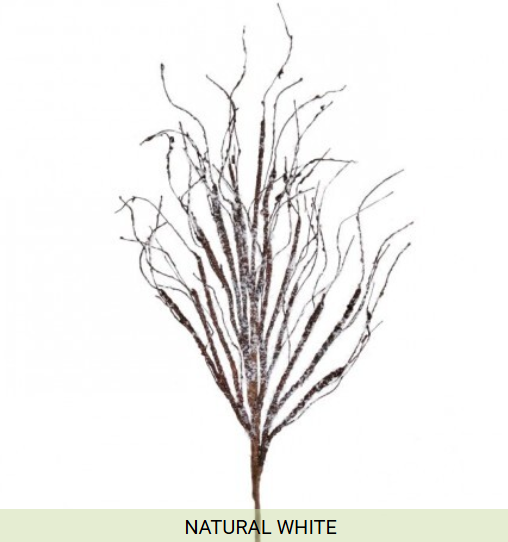 PLASTIC SNOWED WINTER BRANCH