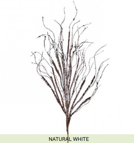 PLASTIC SNOWED WINTER BRANCH