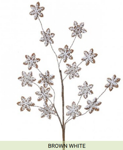 GINGERBREAD SNOWFLAKE SPRAY