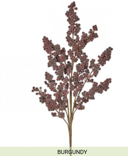 MINI BEADED BERRY SPRAY