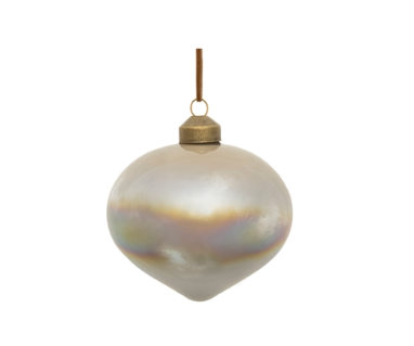 Pearl White Ornament