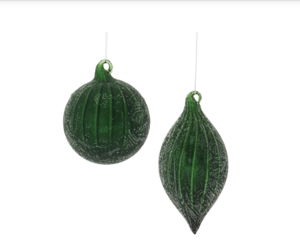 Icy Green Ornament