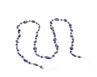 Blue Bead Garland Plastic