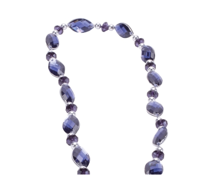 Blue Bead Garland Plastic