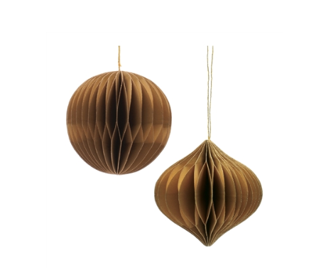 Gold Paper Ornament