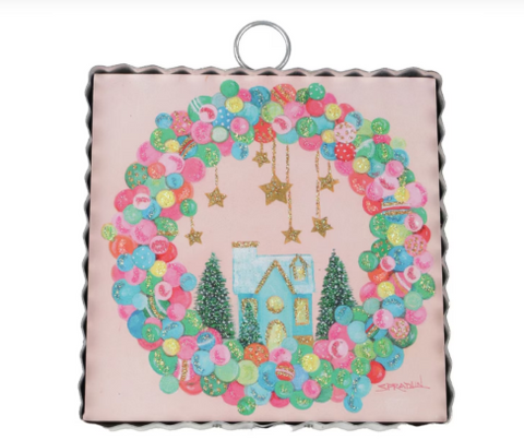 Mini Gallery Ornament Wreath