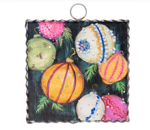 Mini Rozie's Antique Gold Ornament