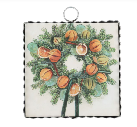 Mini Gallery Orange Slice Wreath