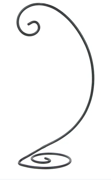 METAL SINGLE ORNAMENT HOLDER