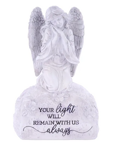 SITTING ANGEL STATUETTE