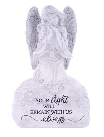 SITTING ANGEL STATUETTE