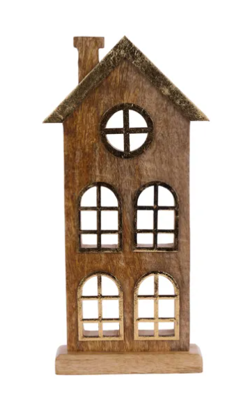 WOOD HOUSE W/WINDOWS