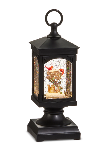 Cardinal on Sign Lighted Water