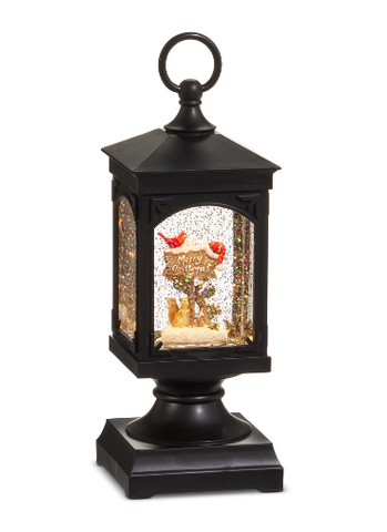 Cardinal on Sign Lighted Water