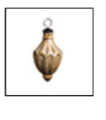 Opaque Gold Ornament