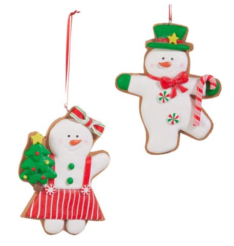Snowman Cookie Ornament