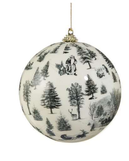 Through the Woods Ball Ornament