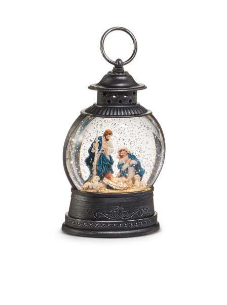 Nativity Lighted Water Lantern