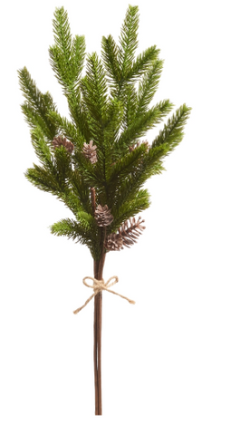 Evergreen and Mini Pinecone Bundle